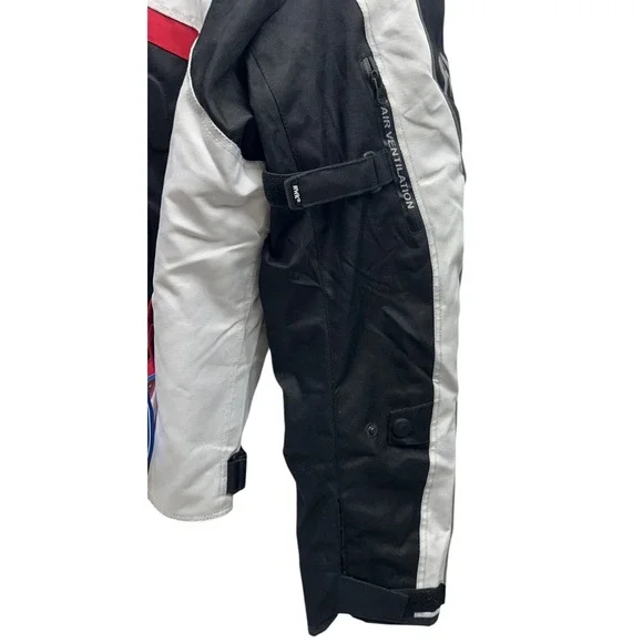 HWK Motorcycle 3XL Jacket  Men's Padded Adventure/Touring Cordura Textile Fabric - Picture 3 of 15